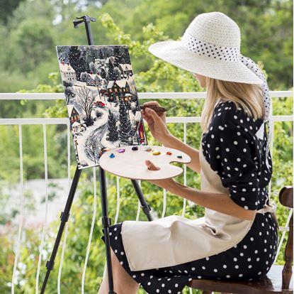 Obrázok Maľovanie podľa čísel, napnuté plátno na rám