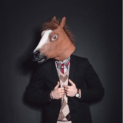 Obrázok z Maska - hlava koňa