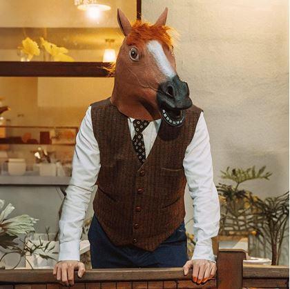 Obrázok z Maska - hlava koňa