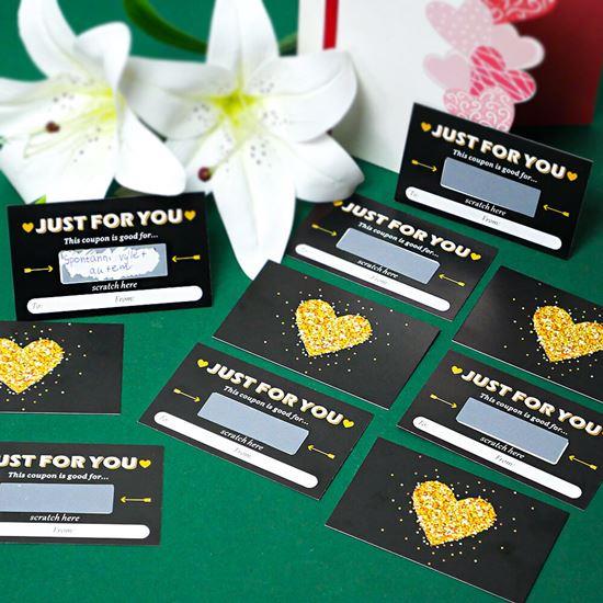 Obrázok z Vlastné stieracie žreby na mieru 10 ks