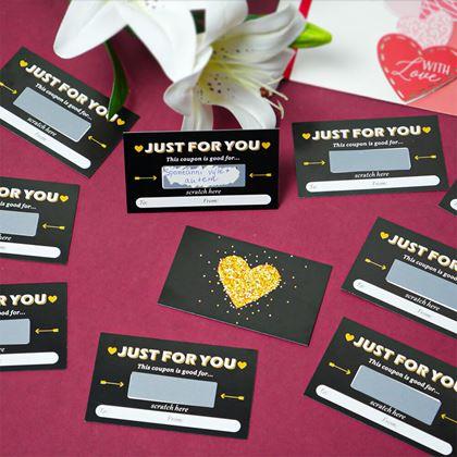 Obrázok z Vlastné stieracie žreby na mieru 10 ks