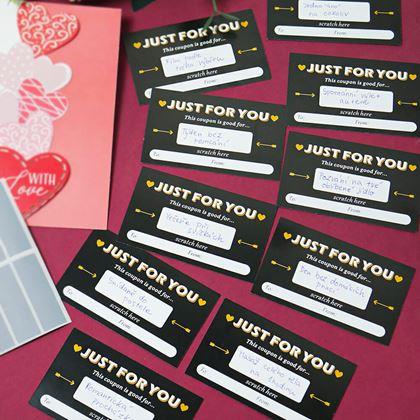 Obrázok z Vlastné stieracie žreby na mieru 10 ks