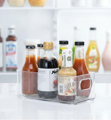 Obrázok z Kuchynský organizér priehľadný 25 cm