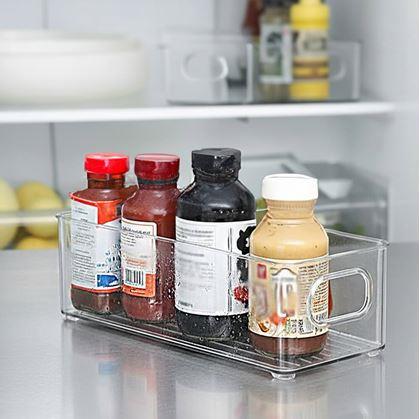 Obrázok z Kuchynský organizér priehľadný 25 cm