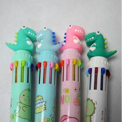 Obrázok z Viacfarebná propiska - dinosaurus