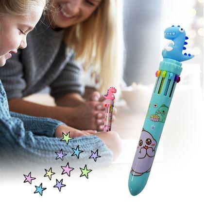 Obrázok z Viacfarebná propiska - dinosaurus