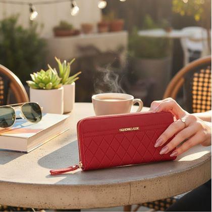 Obrázok z Dámska peňaženka  -  červená