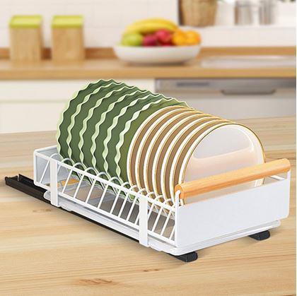 Obrázok z Výsuvný organizér a odkvapkávač na taniere