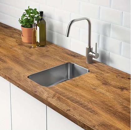 Obrázok z Samolepiaca podlaha 200x60 cm  -  tmavé drevo