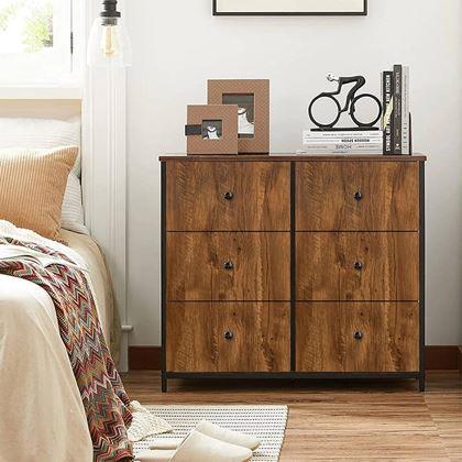 Obrázok z Samolepiaca fólia na podlahu 200x60 cm -  tmavé drevo