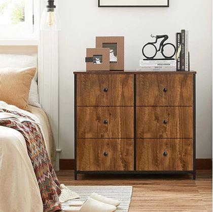 Obrázok z Samolepiaca podlaha 200x60 cm  -  tmavé drevo