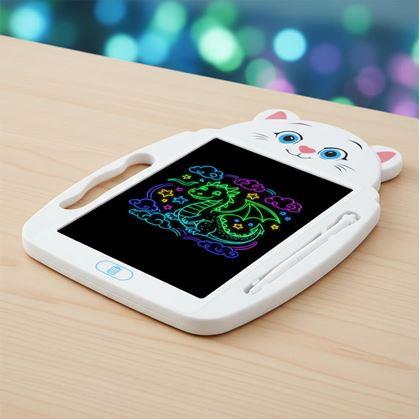 Obrázok z Detská kresliaca tabuľka - mačička