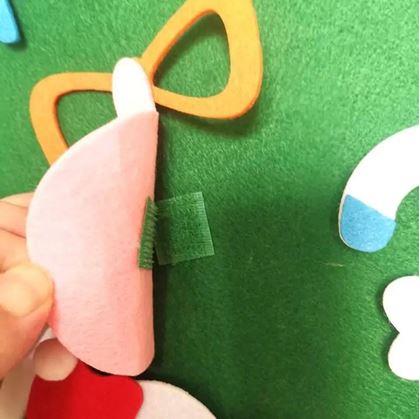 Obrázok z Nástenný vianočný stromček na ozdobenie