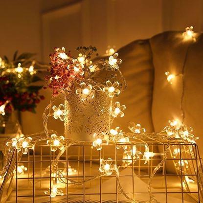 Obrázok LED svetelná reťaz - čerešňový kvet