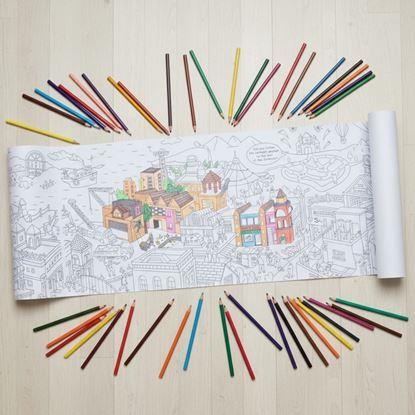 Obrázok Omaľovánky v rolke 10 m