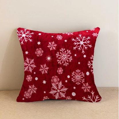 Obrázok Mikrovláknový obliečka na vankúš 45 x 45 cm - Snehové vločky