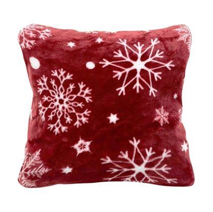 Obrázok z Mikrovláknový obliečka na vankúš 45 x 45 cm - Snehové vločky