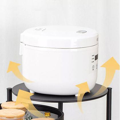 Obrázok z Pojazdný organizér s 3 košíkmi - 2. akosť