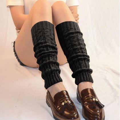 Obrázok z Hrejivé návleky na nohy  -  čierne