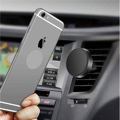 Obrázok z Magnetický držiak na mobil do auta -  čierny