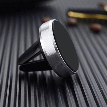 Obrázok z Magnetický držiak na mobil do auta - strieborný