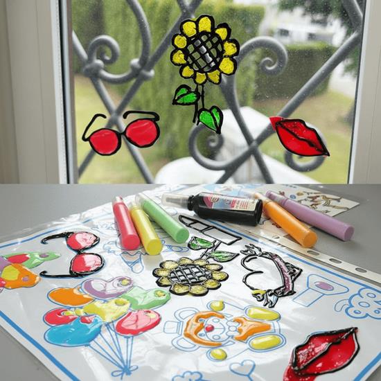 Obrázok z Farby na sklo s predlohou