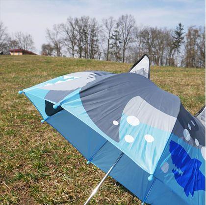 Obrázok z Detský 3D dáždnik  -  žralok