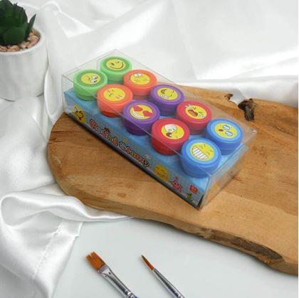 Obrázok z Detské pečiatky smajlíci - 10 ks