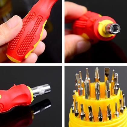 Obrázok z Mini sada cestovných skrutkovačov 31v1