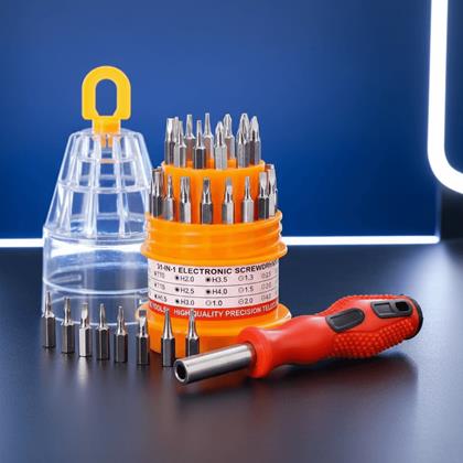 Obrázok z Mini sada cestovných skrutkovačov 31v1