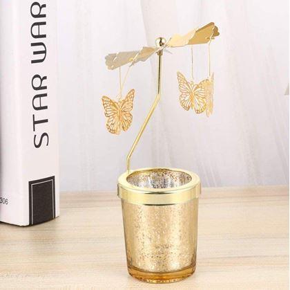 Obrázok z Rotujúci svietnik  -  motýliky