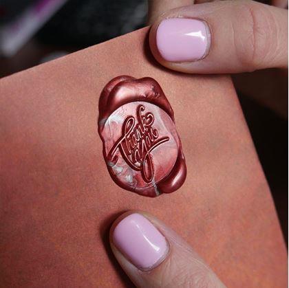 Obrázok z Darčeková sada na výrobu pečatí -  Thank You