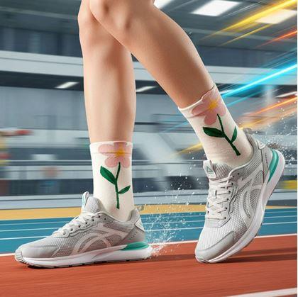 Obrázok z Ponožky s kvetmi