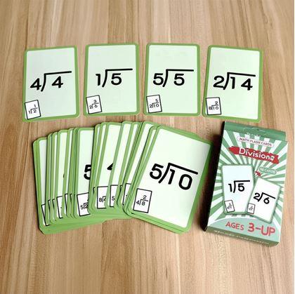 Obrázok z Sada matematických kartičiek 36 ks - delenie