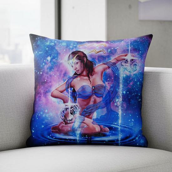 Obrázok z Povlak na vankúš znamenie - Vodnár