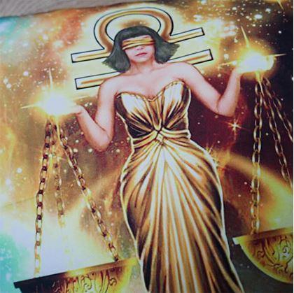 Obrázok z Povlak na vankúš znamenie - váhy