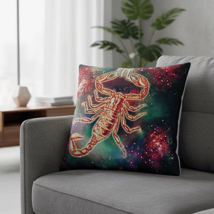 Obrázok z Povlak na vankúš znamenie - škorpión