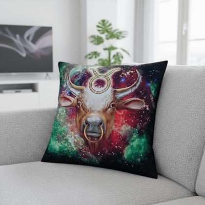 Obrázok z Povlak na vankúš znamenie - býk