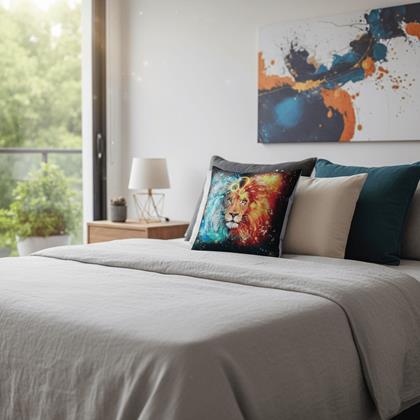 Obrázok z Povlak na vankúš znamenie - lev