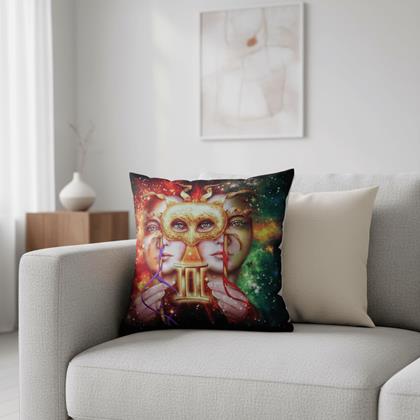 Obrázok z Povlak na vankúš znamenie - dvojčatá