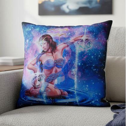 Obrázok z Povlak na vankúš znamenie - Vodnár