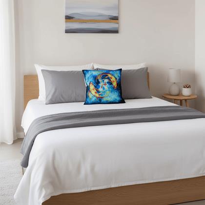 Obrázok z Povlak na vankúš znamenie - ryby