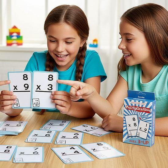 Obrázok z Sada matematických kartičiek 36 ks - násobenie