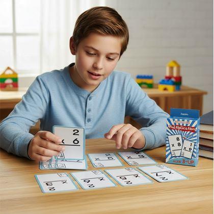 Obrázok z Sada matematických kartičiek 36 ks - násobenie