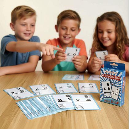 Obrázok z Sada matematických kartičiek 36 ks - násobenie