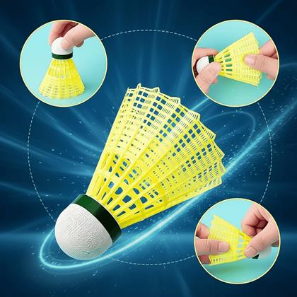 Obrázok z Badmintonový trenažér 3 košíky