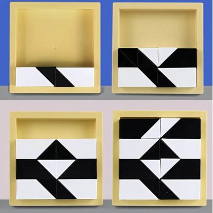 Obrázok z Čiernobiely tangram