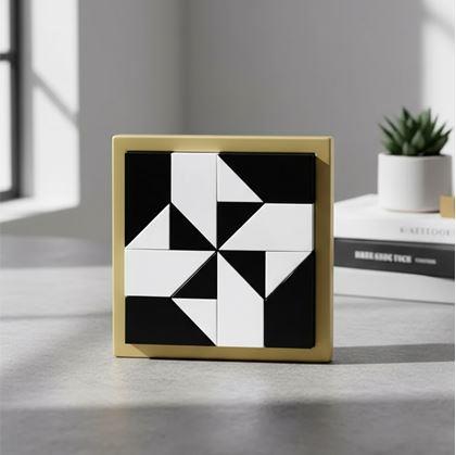 Obrázok z Čiernobiely tangram