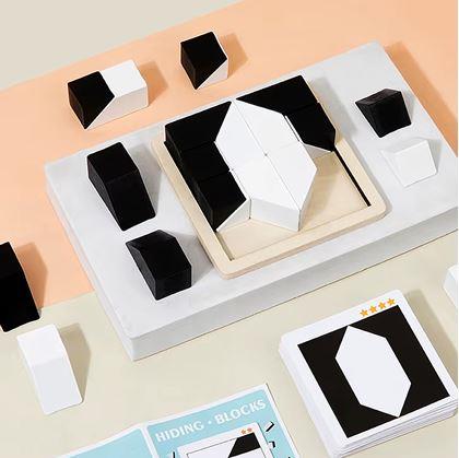 Obrázok z Čiernobiely tangram