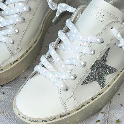 Obrázok z Šnúrky s reflexnými hviezdičkami  -  biele